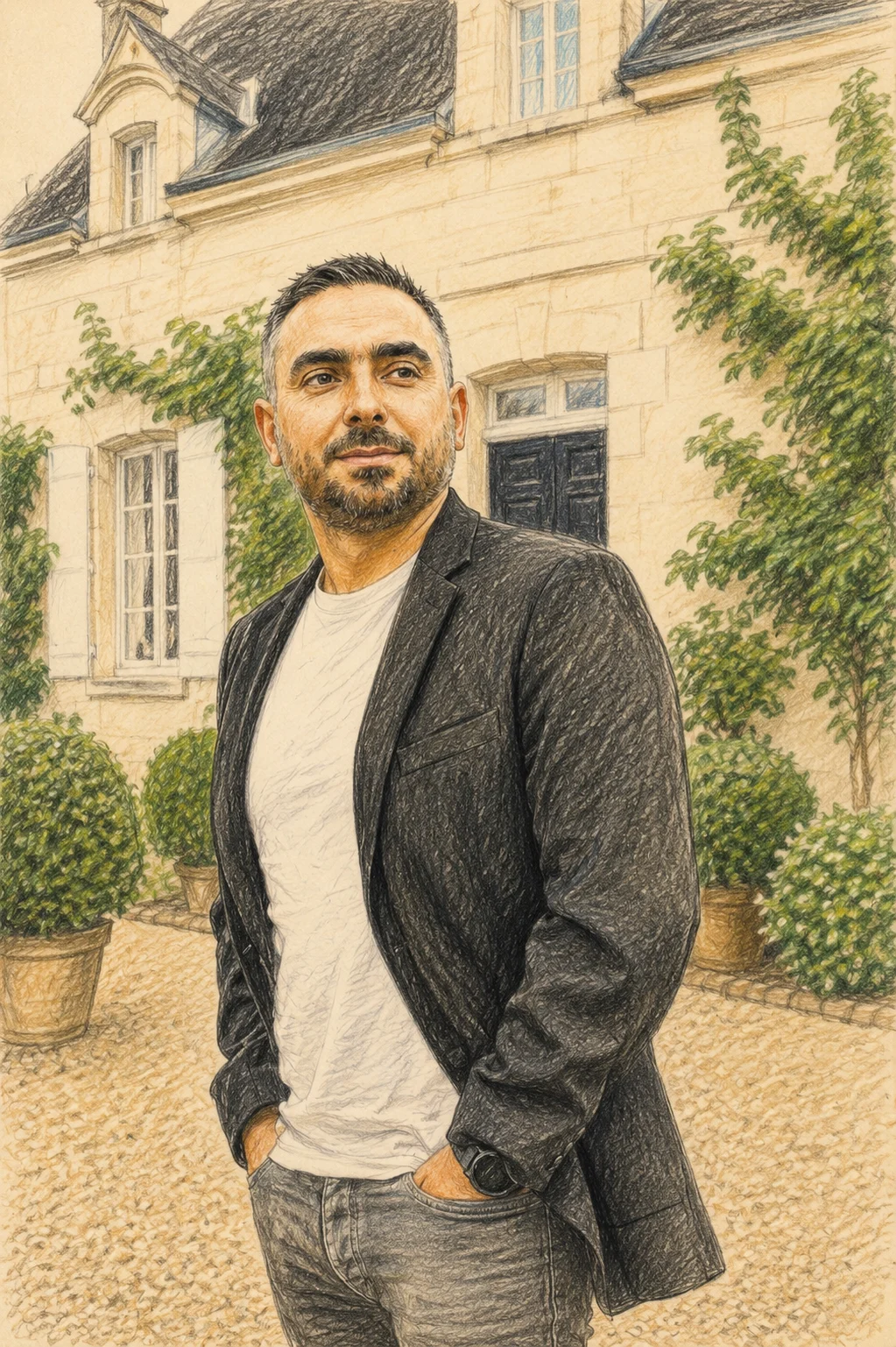 Thomas Lafon, fondateur de L’Intendance du Chinonais